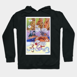 Creación de los dinosaurios comic Hoodie